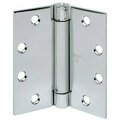 Best Hinges 3-1/2in x 3-1/2in Spring Hinge # 420750 Satin Chrome Finish 2060R31226D